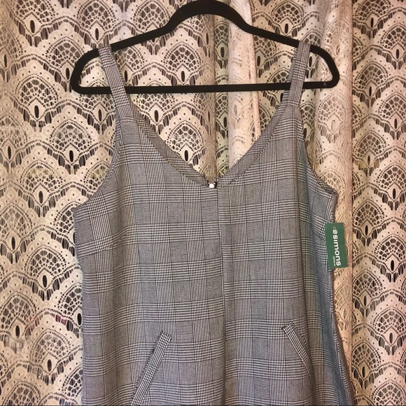 Simons | Twik Houndstooth Jumpsuit M - Picture 2 of 7